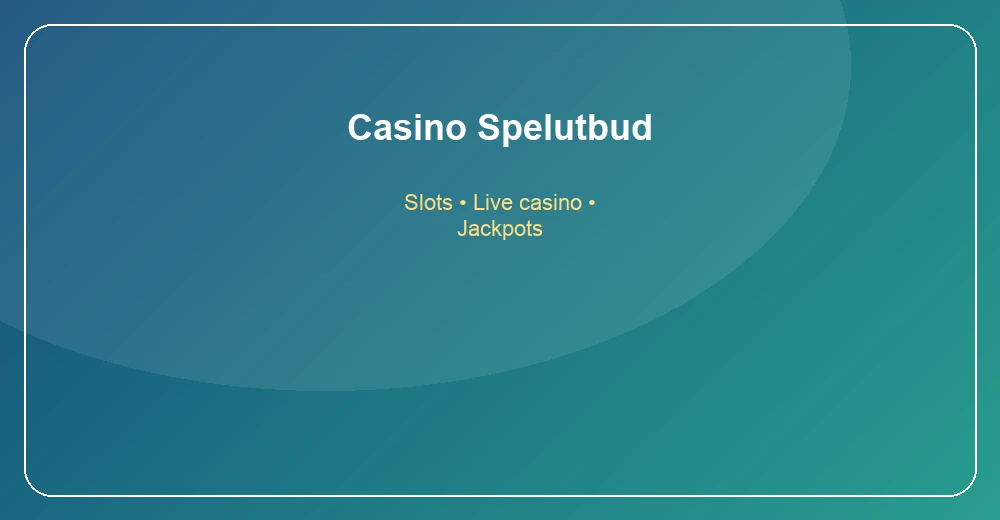 Casino Spelutbud